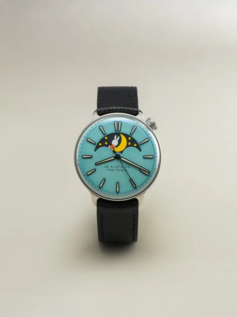 De Rijke, Miffy Moonphase “Not Tiffany Blue” Image 1++