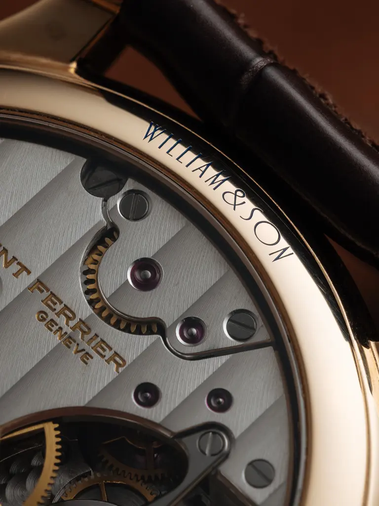 Laurent Ferrier, Classic Traveller Globe Night Blue for William & Son Image 1++